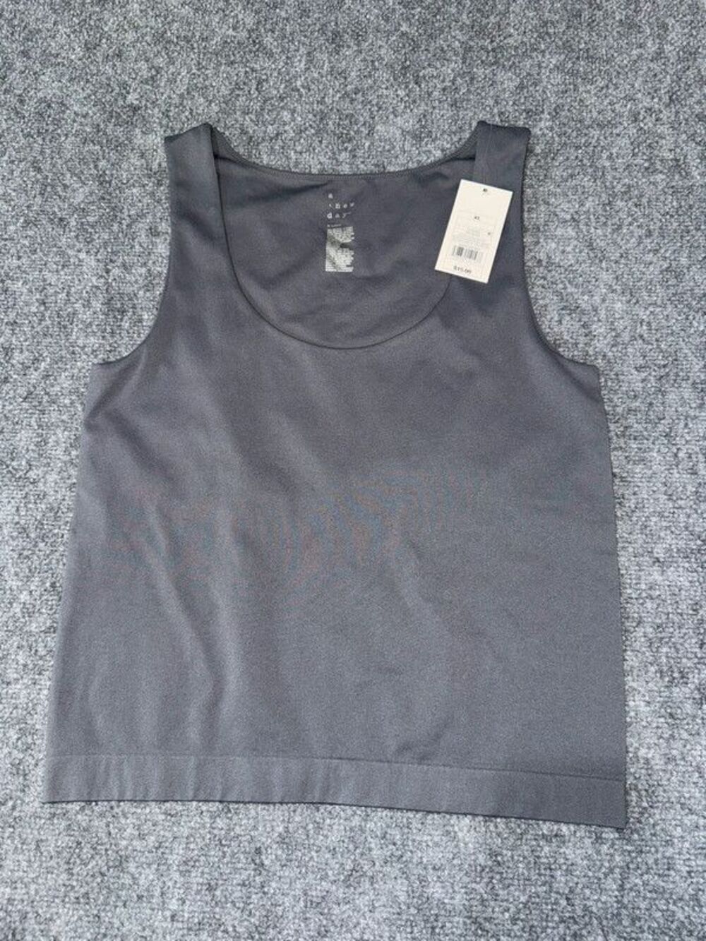 A New Day Women’s XL Charcoal Gray Sleeveless Scoop Neck Tank Top